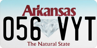 AR license plate 056VYT