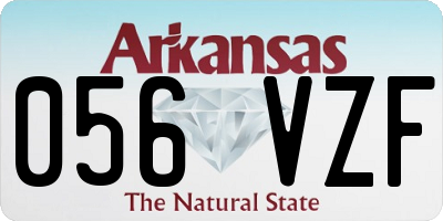 AR license plate 056VZF