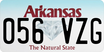 AR license plate 056VZG