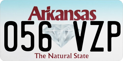 AR license plate 056VZP