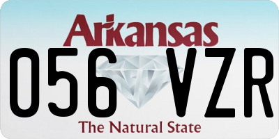 AR license plate 056VZR