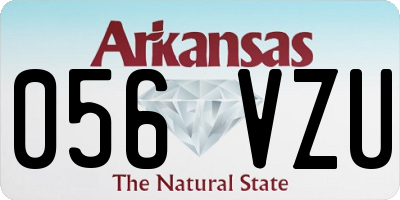 AR license plate 056VZU