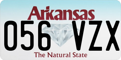 AR license plate 056VZX