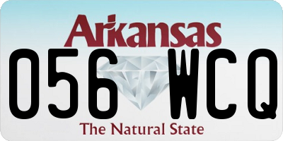 AR license plate 056WCQ