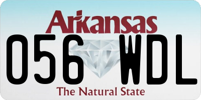 AR license plate 056WDL