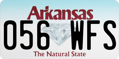 AR license plate 056WFS