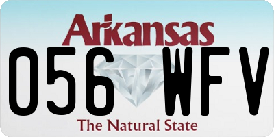AR license plate 056WFV