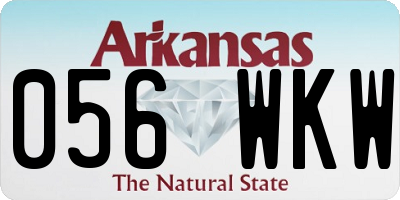 AR license plate 056WKW
