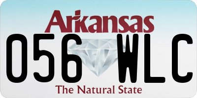 AR license plate 056WLC