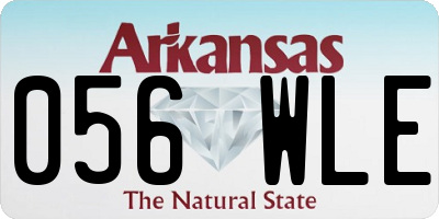 AR license plate 056WLE