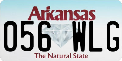 AR license plate 056WLG
