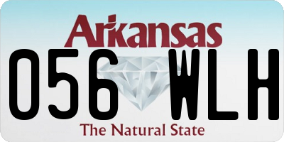 AR license plate 056WLH