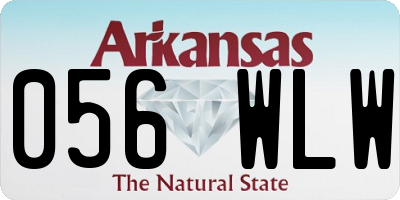 AR license plate 056WLW