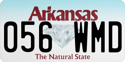 AR license plate 056WMD
