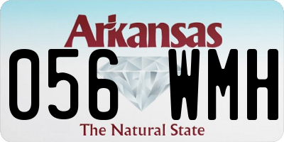 AR license plate 056WMH