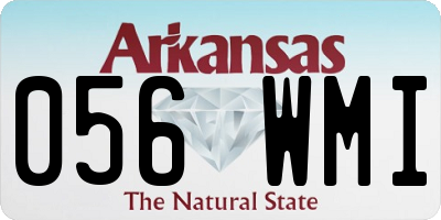 AR license plate 056WMI