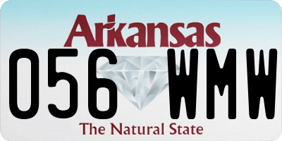 AR license plate 056WMW