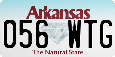 AR license plate 056WTG