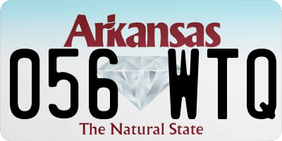 AR license plate 056WTQ