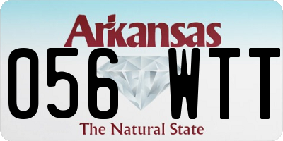 AR license plate 056WTT