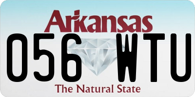 AR license plate 056WTU