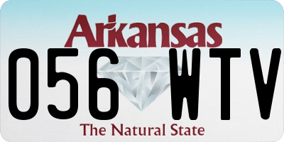 AR license plate 056WTV