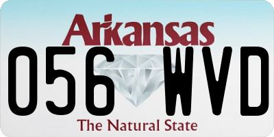 AR license plate 056WVD