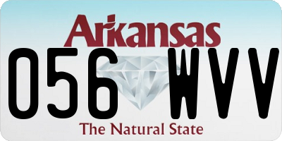 AR license plate 056WVV