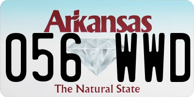 AR license plate 056WWD