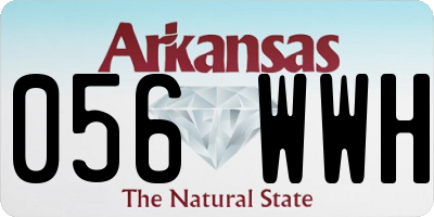 AR license plate 056WWH