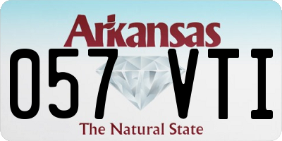 AR license plate 057VTI