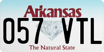 AR license plate 057VTL