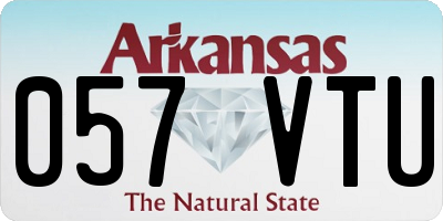 AR license plate 057VTU