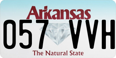 AR license plate 057VVH