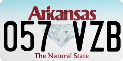 AR license plate 057VZB