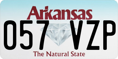 AR license plate 057VZP