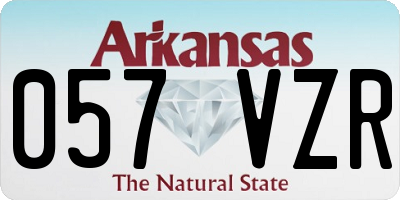AR license plate 057VZR