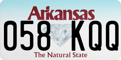 AR license plate 058KQQ