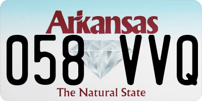 AR license plate 058VVQ