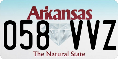 AR license plate 058VVZ