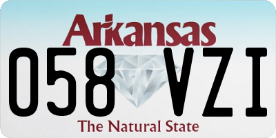 AR license plate 058VZI