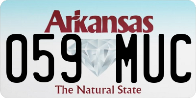 AR license plate 059MUC