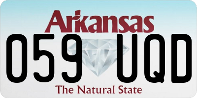 AR license plate 059UQD