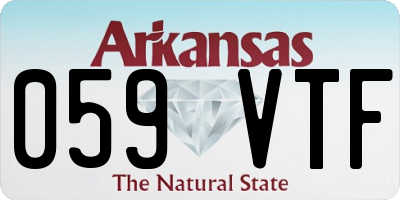 AR license plate 059VTF
