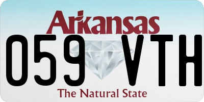 AR license plate 059VTH