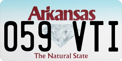 AR license plate 059VTI