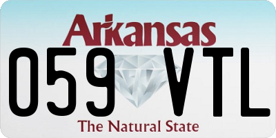 AR license plate 059VTL