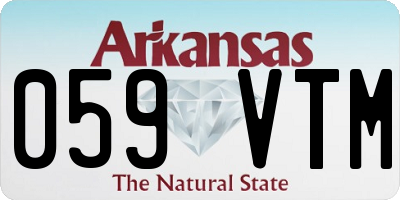 AR license plate 059VTM