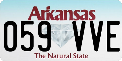 AR license plate 059VVE