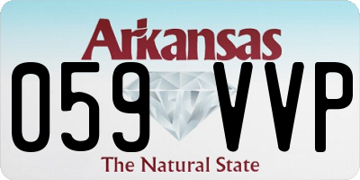 AR license plate 059VVP